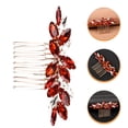thumbnail image 2 of Wedding Crystal Hair Comb Bridal Hair Side Comb Bride Hair Accessory Hair Styling Tool, 2 of 8