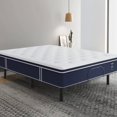 thumbnail image 2 of Coolvie 12 Inch King Size Mattress, Hybrid King Mattress in a Box, 3 Layer Premium Foam with Pocket Springs for Motion Isolation My Lux Decor Round, 2 of 4