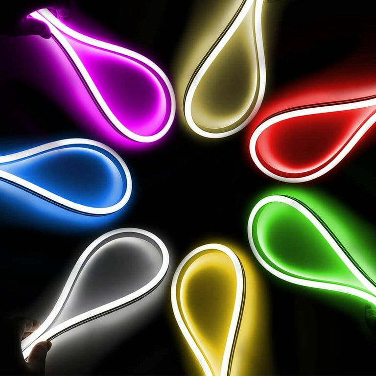Led Neon Lights Flexible LED Strip Lights 12V Waterproof Sign Neon ...