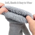 thumbnail image 5 of Deago Women's Winter Gloves Warm Fleece Lining Cozy Wool Knit Thick Gloves Mittens Cold Weather Accessories Gifts, 5 of 8