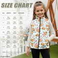 thumbnail image 6 of Psesaysky Cartoon Capybara & Axolotl Sleeveless Fleece Jacket Soft with Lightweight Polyester Kids Zip Up Vest for Daily Life Spring, 6 of 9
