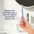 thumbnail image 3 of Plum Beauty Facial Shaping Razors, Facial Dermaplaning Tools, Skin Safe, Hair Removal for Eyes & Face, 3ct., 3 of 11
