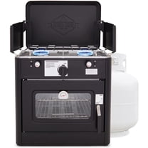 Hike Crew 2-Burner Gas Camping Stove 16,000 BTU Lightweight Portable