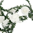 thumbnail image 2 of Fake Fall Leaves Rose String Lights Artificial Flower Garland With LED Copper Light Strings,Rose Vine Lights Decor For Christmas Wedding Bouquets Party Home Window Christmas Decorations, 2 of 6