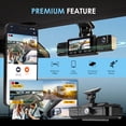 thumbnail image 3 of Rexing 4-Channel Dash Cam with Built-In Motion Sensor, App Control, WiFi, Front Rear & Side Cameras, Vehicle Driving Recorder, 3 of 12