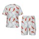 thumbnail image 1 of Balery Koi Fish Corals,Spring Summer Conjunto de Pijama Infantil de Manga Corta con Estampado – Ropa de Dormir de Algodón Suave-4X-Large, 1 of 6