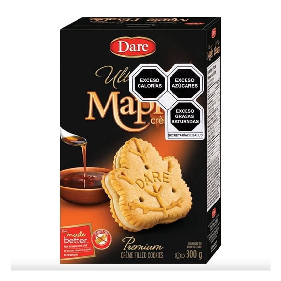 Galletas Dare Ultimate premium crema de maple 300 g