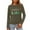 Army Green, variant on Christmas T-Shirts for Women Lightweight Crewneck Pullover Long Sleeve Graphic Printed Tees Holiday Xmas Tops (XL, Red)