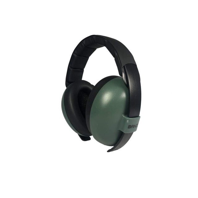 BANZ EM062 Protection Auditive pour Bébés et Enfants / Vert Foncé - Bébé 0-2