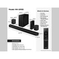 thumbnail image 5 of SAMSUNG Q-Series 9.1.2ch Wireless Dolby Atmos Soundbar + Rear Speakers w/ Q-Symphony HW-Q910D/ZA, 5 of 11