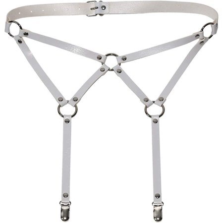 Harnais Cuir Gothique Pour Jambe – Ceinture Jarretière Femme – Style Bondage & Restraint – Taille M