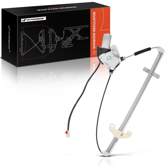 A-Premium Power Window Regulator with Motor Compatible with Honda CR-V 2002 2003 2004 2005 2006 Sport Utility Rear Left