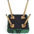 thumbnail image 2 of Homebeez Vanity Stool Upholstered Footrest Stool Modern Dressing Stool Side Table Footstool,Green, 2 of 6