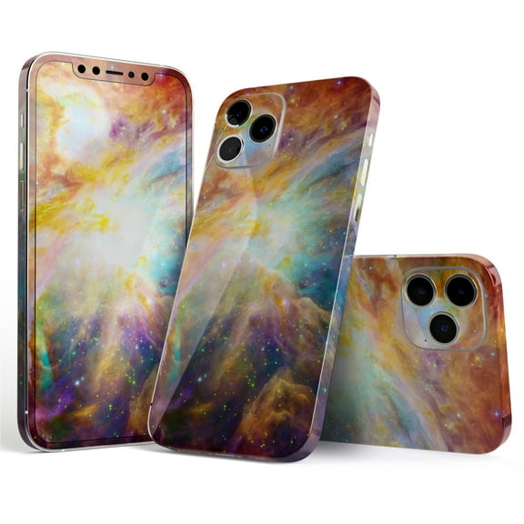 DesignSkinz Mutli-Colored Clouded Universe Full-Body Skin Decal Wrap Cover for iPhone 16