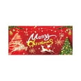thumbnail image 2 of Hometravel Christmas Garage Door Banner, Large Holiday Yard Door Cover Design, Merry Christmas Porch Backdrop for Outdoor Party, 2 of 5
