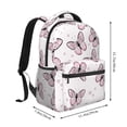 thumbnail image 2 of Balery Butterflies (2) Mochila Escolar Impresa, Mochila Ligera para Viajes Casual, Mochila Duradera y Cómoda Multifuncional, Mochila para Laptop-One Size, 2 of 5