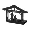 thumbnail image 2 of AMLESO Christmas Nativity Advent Candle Holder Christmas Nativity Scene Candlestick C, 2 of 8