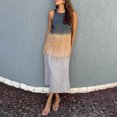 thumbnail image 2 of Women Strapless Casual Loose Ruched Long Maxi Dress, 2 of 8