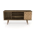 thumbnail image 1 of Manhattan Comfort Meuble TV Moderne Mi-Siècle 53,14 Pouces, Brun/impression 3d, 1 of 7