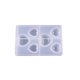 thumbnail image 1 of Cateissary Moldes de resina silicona estrella Luna amor corazón reutilizable artesanía DIY joyería hacer accesorios collar vacaciones Navidad Artesanía corazón, 1 of 6