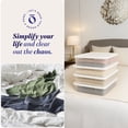 thumbnail image 6 of Homz 28 Qt Snaplock Clear Plastic Storage Container w/Secure Lid (4 Pack), 6 of 9