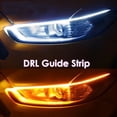 thumbnail image 2 of Coche DRL led Luz De Circulación Diurna Externo Ultra-Delgado Guía Tira De Dos Colores Streamer Señal De Giro Barra De Conducción huangjie unisex, 2 of 2