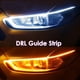 thumbnail image 2 of Coche DRL led Luz De Circulación Diurna Externo Ultra-Delgado Guía Tira De Dos Colores Streamer Señal De Giro Barra De Conducción, 2 of 4