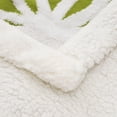 thumbnail image 4 of LOMAO Sherpa Fleece Twin Blanket Fuzzy Soft Plush Blankets for Couch Sofa Bed(Fruit Green,60"x80"), 4 of 7
