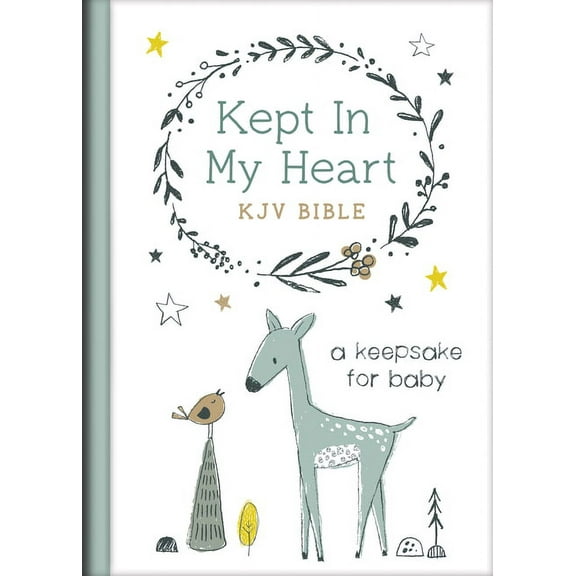 Kept in My Heart KJV Bible [Hazel Woodland] : A Keepsake for Baby (Hardcover)