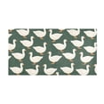 thumbnail image 2 of Haosy White Duck on Green Bathroom Rugs Non Slip Absorbent Soft Plush Quick Dry Bath Mat, 39"x20", 2 of 8