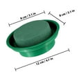 thumbnail image 2 of Raindrops 2Ud Base Para Flores Redonda Verde Con Reservorio De Agua Para Arreglos Decorativos, 2 of 8