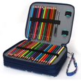 thumbnail image 4 of GHSDFBB Twill Fabric Pencil Case with Zipper Closure, Blue, 127 Count, 4 of 7