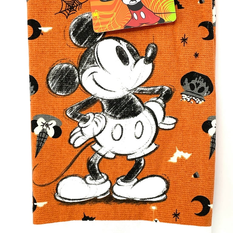 Disney - Mickey & Minnie Mouse Palm Tree 2 Pack Kitchen Towels 16 x 26 NEW