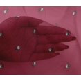 thumbnail image 4 of oneOone Viscose Chiffon Red Fabric Ethnic Block Craft Projects Decor Fabric Printed By The Yard 42 Inch Wide, 4 of 4