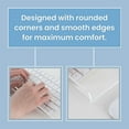 thumbnail image 6 of Homeries Acrylic Monitor Riser & Keyboard Stand for Home, Office, Business, Gamers, Home, Schools | Multi Media Computer Desk Stand | Angled & Tilted Keyboard Tray Riser | Create Ergonomic Working Spa, 6 of 9
