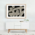 thumbnail image 6 of Ink Work 016 - Painting Abstract Modern Art Geometric Minimalist Black and White Pattern Unframed Wall Art Print 4 x 6 inches, 6 of 7