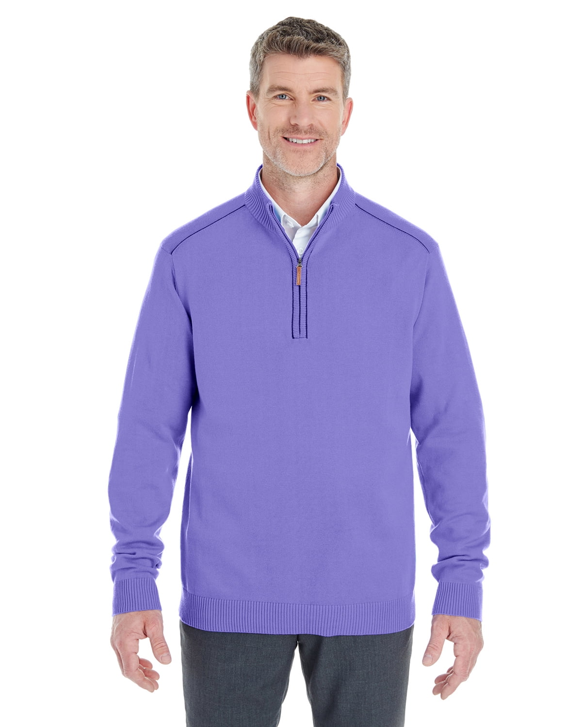 Fully-Fashioned Quarter-Zip Sweater 