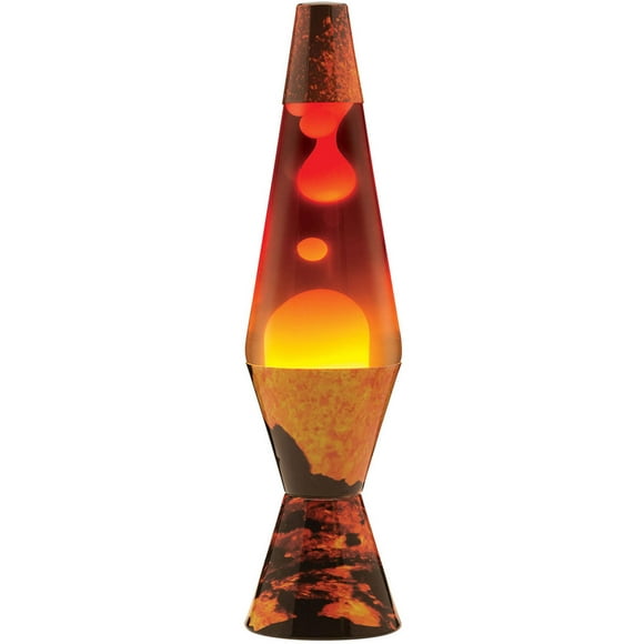 Lava the Original 14.5-Inch Colormax Lamp with Volcano Decal Base