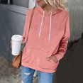 thumbnail image 4 of Sudadera con capucha para mujer, manga larga, sudaderas ligeras, bolsillos, abrigo, tops Pompotops gfhjh8076, 4 of 7