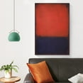 thumbnail image 4 of Famous Paintings Mark Rothko Artist Posters Print Photo Art Painting Canvas Poster Home Decorative Bedroom Modern Decor Posters Gifts 16x24inch(40x60cm), 4 of 6