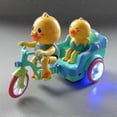 thumbnail image 4 of 2025 Electric Cartoon Duck Tricycle Colorful Light And Music Children's Toys, 4 of 4