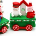 thumbnail image 5 of PULLIMORE Christmas Wooden Train Ornament Xmas Tree Ornaments Kids Gift Toys for Christmas Party Kindergarten Decoration (Green), 5 of 9