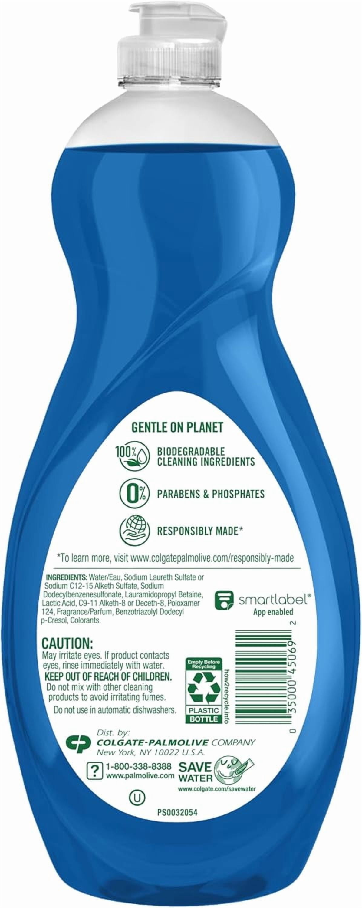 JJEAN-Ultra Dishwashing Liquid Dish Soap, Oxy Power Degreaser - 32.5 Fl Oz (Pack of 4)