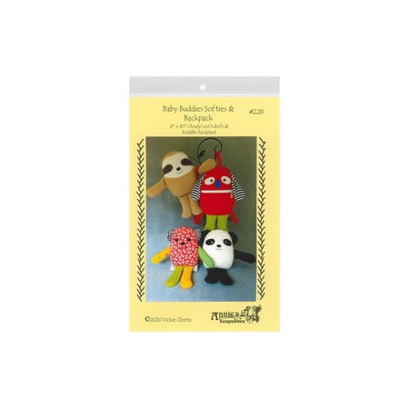 Annie's Keepsakes Baby Buddies Softies & Backpack Pattern