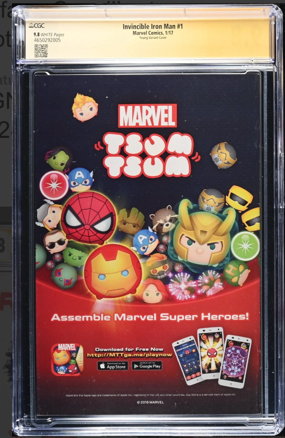Invincible Iron Man #1 - CGC 9.8 Comic Book