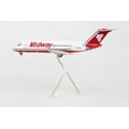 thumbnail image 4 of McDonnell Douglas DC-9-15 Commercial Aircraft "Midway Airlines" White with Red Tail 1/200 Diecast Model Airplane by GeminiJets, 4 of 4