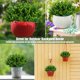 thumbnail image 5 of Xiao Hua Plantas artificiales de boj, arbustos y césped, 10 paquetes para decoración de bodas, jardines y casas de campo., 5 of 5