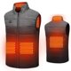 thumbnail image 1 of Chaleco calefactable eléctrico Chaleco térmico Chaleco cálido de invierno Outwears, 1 of 5