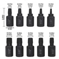 thumbnail image 3 of 10Pieces Damaged Screw Extractor Drill Bit Set Stripped Screw Extractor Kit for Broken Bolt Extractor All-Purpose, 3 of 4