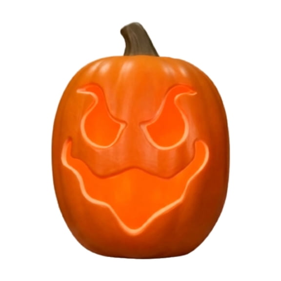 Halloween Pumpkin Lantern Blow Mold Lighted Jack O Lantern Decor for Indoor Outdoor Seasonal Display Party Scene Setup